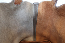 将图片加载到图库查看器，HERMES PICOTIN LOCK CASAQUE MM Clemence leather Etoupe gray/Gold □P刻印 Hand bag 800070093
