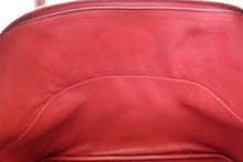 将图片加载到图库查看器，HERMES／BOLIDE 31 Clemence leather Rouge garance □Q刻印 Shoulder bag 800080099

