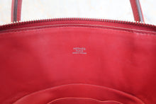 将图片加载到图库查看器，HERMES／BOLIDE 31 Clemence leather Rouge garance □Q刻印 Shoulder bag 800080099
