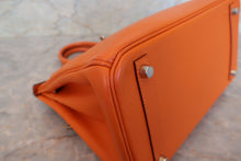 Load image into Gallery viewer, HERMES BIRKIN 30 Epsom leather Orange □K Engraving Hand bag 700090175
