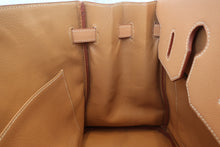 将图片加载到图库查看器，HERMES BIRKIN 35 Graine Couchevel leather Natural □A刻印 Hand bag 600070135
