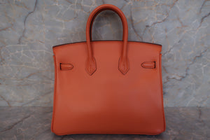 HERMES BIRKIN 25 Epsom leather Mango □P刻印 Hand bag 600090260