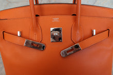 Load image into Gallery viewer, HERMES BIRKIN 30 Epsom leather Orange □K Engraving Hand bag 700090175
