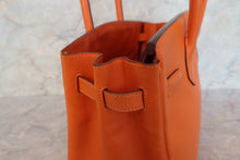 Load image into Gallery viewer, HERMES BIRKIN 30 Epsom leather Orange □K Engraving Hand bag 700090175
