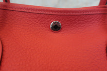 画像をギャラリービューアに読み込む, HERMES／エルメス ガーデンパーティPM ネゴンダ ルージュピヴォワンヌ トートバッグ 800010169
