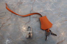Load image into Gallery viewer, HERMES BIRKIN 30 Epsom leather Orange □K Engraving Hand bag 700090175
