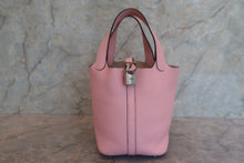 画像をギャラリービューアに読み込む, HERMES／エルメス ピコタンロックＰＭ トリヨンクレマンス ローズサクラ T刻印 ハンドバッグ 800010170
