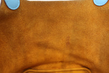 将图片加载到图库查看器，HERMES PICOTIN LOCK ECLAT PM Clemence leather/Swift leather Jaune ambre/Celeste C刻印 Hand bag 800080199
