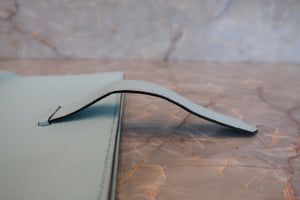 HERMES／エルメス ベアンスフレ シェーブル ブルーアトール A刻印 財布 700080075