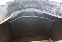 將圖片載入圖庫檢視器 CHANEL/シャネル 復刻トート キャビアスキン ブラック/シルバー金具 トートバッグ 700060030
