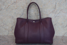 将图片加载到图库查看器，HERMES GARDEN PARTY PM Negonda leather Cassis □P刻印 Tote bag 600090270
