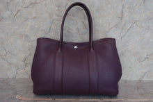 将图片加载到图库查看器，HERMES GARDEN PARTY PM Negonda leather Cassis □P刻印 Tote bag 600090270
