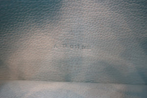 HERMES／エルメス ベアンスフレ シェーブル ブルーアトール A刻印 財布 700080075