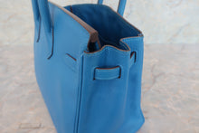 Load image into Gallery viewer, HERMES BIRKIN 25 Epsom leather Mykonos □O Engraving Hand bag 600070136
