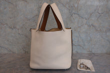 画像をギャラリービューアに読み込む, HERMES／エルメス ピコタンロックエクラＭＭ トリヨンクレマンス/ヴォースイフト ナタ/セサミ Z刻印 ハンドバッグ 800010074
