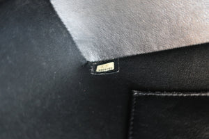 CHANEL/シャネル 復刻トート キャビアスキン ブラック/シルバー金具 トートバッグ 700060030