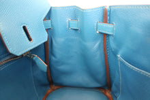 Load image into Gallery viewer, HERMES BIRKIN 25 Epsom leather Mykonos □O Engraving Hand bag 600070136
