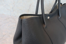 Load image into Gallery viewer, HERMES GARDEN PARTY PM Negonda leather Black □K Engraving Tote bag 600070123
