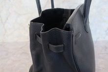 Load image into Gallery viewer, HERMES BIRKIN 35 Clemence leather Black Hand bag 700050262

