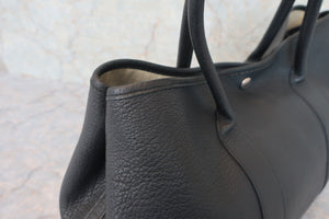 HERMES GARDEN PARTY PM Negonda leather Black □K刻印 Tote bag 600070123