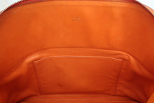 将图片加载到图库查看器，HERMES BOLIDE 35 Clemence leather Orange □G刻印 Hand bag 600080197
