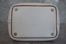 将图片加载到图库查看器，HERMES PICOTIN PM Bi-color Clemence leather/Chevre myzore goatskim White/Brown □I刻印 Hand bag 800050132
