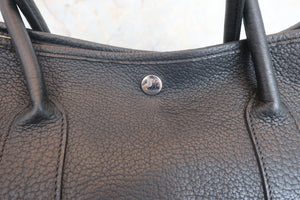 HERMES GARDEN PARTY PM Negonda leather Black □K刻印 Tote bag 600070123