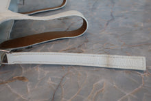 将图片加载到图库查看器，HERMES PICOTIN PM Bi-color Clemence leather/Chevre myzore goatskim White/Brown □I刻印 Hand bag 800050132

