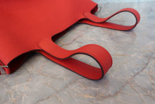 Load image into Gallery viewer, HERMES PICOTIN LOCK MM Clemence leather Rouge tomate X Engraving Hand bag 700100020
