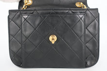 画像をギャラリービューアに読み込む, CHANEL/シャネル マトラッセチェーンショルダーバッグ ラムスキン ブラック/ゴールド金具 ショルダーバッグ 800100068

