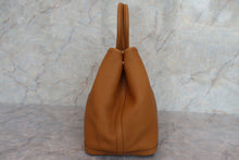 将图片加载到图库查看器，HERMES GARDEN PARTY PM Negonda leather Ocre T刻印 Tote bag 600070109
