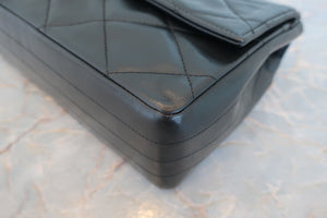 CHANEL/シャネル マトラッセチェーンショルダーバッグ ラムスキン ブラック/ゴールド金具 ショルダーバッグ 700060076