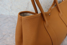 Load image into Gallery viewer, HERMES GARDEN PARTY PM Negonda leather Ocre T Engraving Tote bag 600070109
