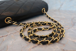 CHANEL/シャネル マトラッセチェーンショルダーバッグ ラムスキン ブラック/ゴールド金具 ショルダーバッグ 700060076