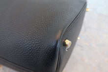 将图片加载到图库查看器，HERMES PICOTIN LOCK PM Clemence leather Black Y刻印 Hand bag 800060029
