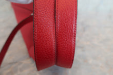 将图片加载到图库查看器，HERMES PICOTIN LOCK MM Clemence leather Rouge casaque C刻印 Hand bag 600030108
