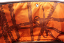画像をギャラリービューアに読み込む, HERMES／エルメス ガーデンツイリーＴＰＭ ヴォーガリバー ハバナ □I刻印 トートバッグ 800030021
