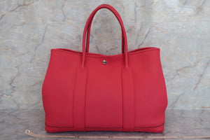 HERMES GARDEN PARTY PM Negonda leather Tote bag T刻印 Tote bag 600070139