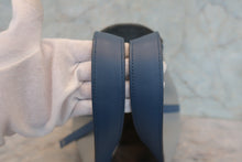将图片加载到图库查看器，HERMES PICOTIN LOCK TOUCH MM Clemence leather/Swift leather Gris mouette/Blue agate X刻印 Hand bag 800090058
