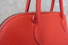 将图片加载到图库查看器，HERMES BOLIDE 35 Clemence leather Rouge tomate T刻印 Shoulder bag 800060019
