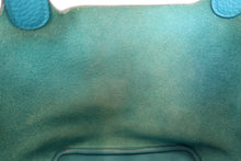 Load image into Gallery viewer, HERMES PICOTIN LOCK PM Clemence leather Turquoise blue □R Engraving Hand bag 700100013
