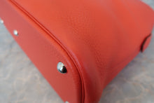将图片加载到图库查看器，HERMES BOLIDE 35 Clemence leather Rouge tomate T刻印 Shoulder bag 800060019
