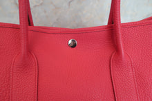 将图片加载到图库查看器，HERMES GARDEN PARTY PM Negonda leather Tote bag T刻印 Tote bag 600070139
