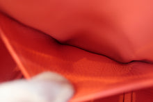 Load image into Gallery viewer, HERMES LINDY 26 Verso Clemence leather Rouge casaque/Rose lipstick □P Engraving Shoulder bag 800010159
