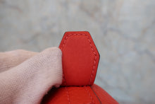 将图片加载到图库查看器，HERMES BOLIDE 35 Clemence leather Rouge tomate T刻印 Shoulder bag 800060019
