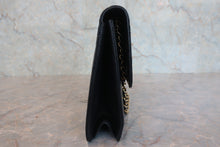 将图片加载到图库查看器，CHANEL/香奈儿 CF 按压锁 链条包 羊皮 Black/Gold hadware(黑色/金色金属) 肩背包 800070055
