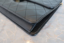 将图片加载到图库查看器，CHANEL/香奈儿 CF 按压锁 链条包 羊皮 Black/Gold hadware(黑色/金色金属) 肩背包 800070055
