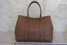 将图片加载到图库查看器，HERMES  GARDEN PARTY PM Negonda leather Etoupe gray □K刻印 Tote bag 800060009
