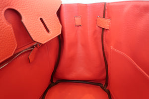 HERMES BIRKIN 30 Clemence leather Rose jaipur □R Engraving Hand bag 700100001