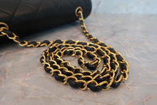Load image into Gallery viewer, CHANEL  Diana matelasse chain shoulder bag Lambskin Black/Gold hadware Shoulder bag 700060109
